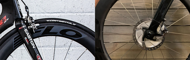 Gravel wheelset rim online brake