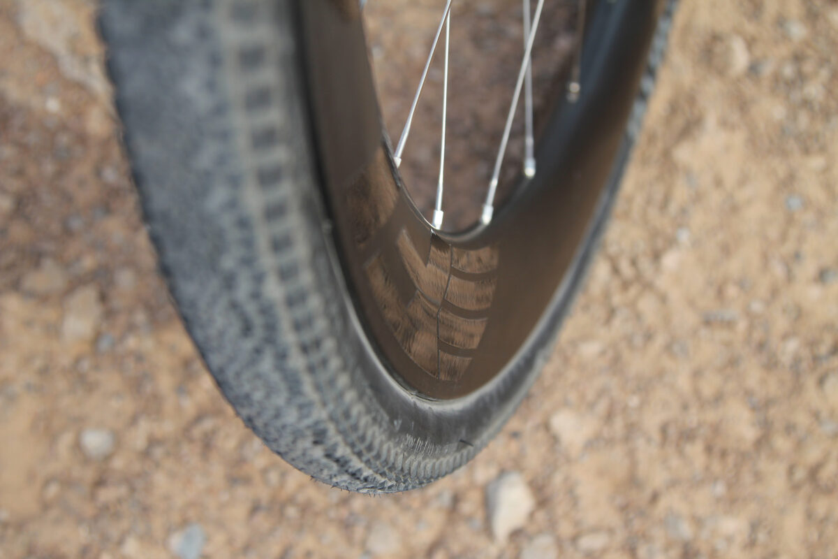 Putting gravel tires on best sale road bike